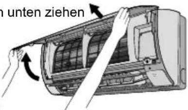 n unten ziehen