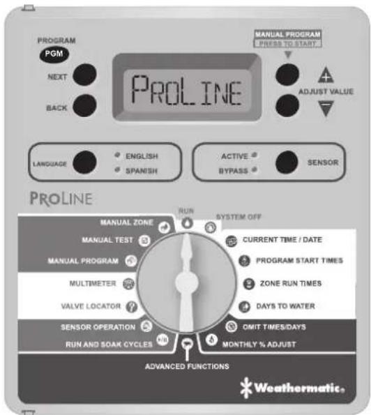 Weathermatic ProLine PL1600i - Getting Acquainted With Your ProLine™ Controller - 1