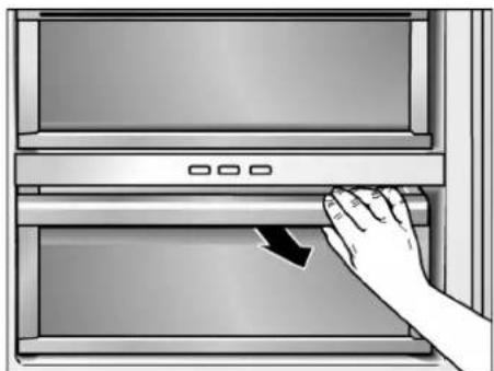 GAGGENAU RC462301 - Removing the humidity filter in the "cool-fresh" container - 1