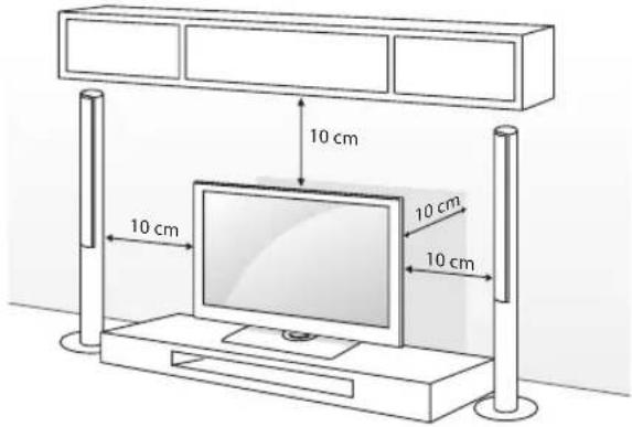 LG 47LT380H - Mounting on a table - 1