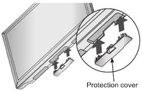 LG 47LT380H - Not using the DESK-TYPE STAND - 1