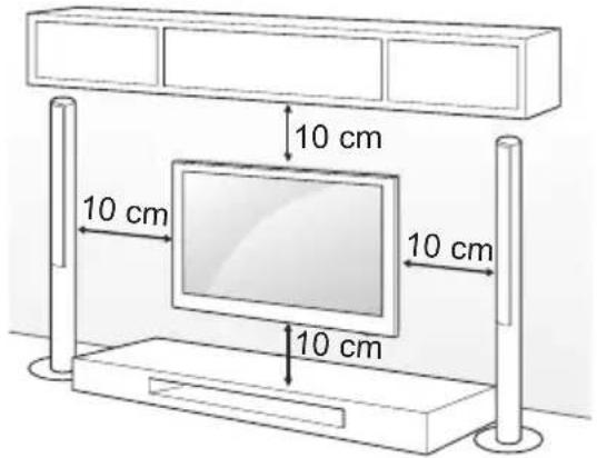 LG 39LY541H - Mounting on a wall - 1