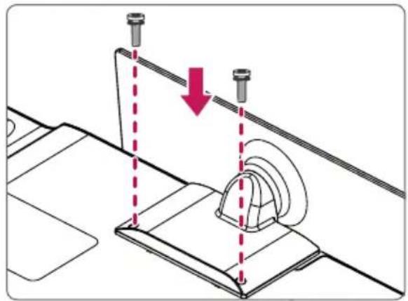 LG 39LY541H - Attaching the stand - 10