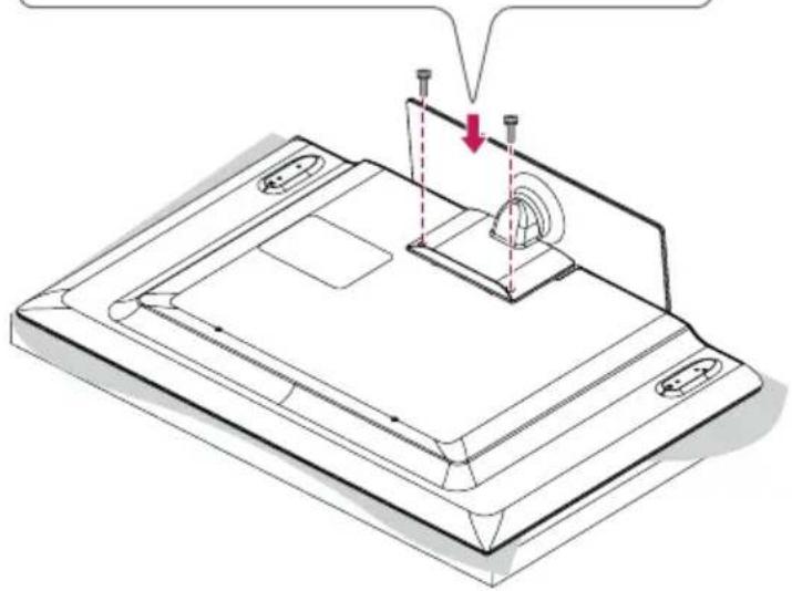 LG 28LY540H - Attaching the stand - 11
