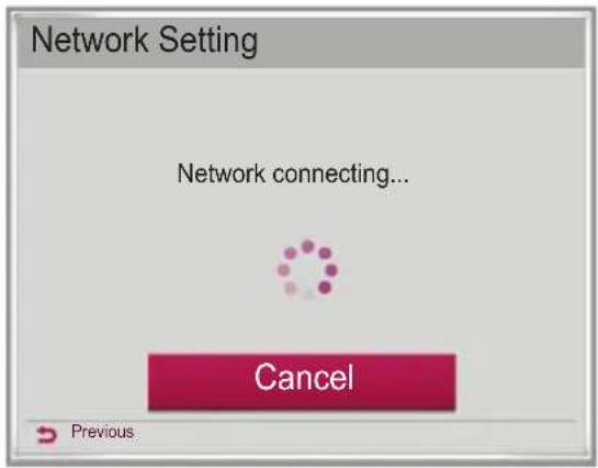 LG 28LY540H - Select the Start Connection. - 2