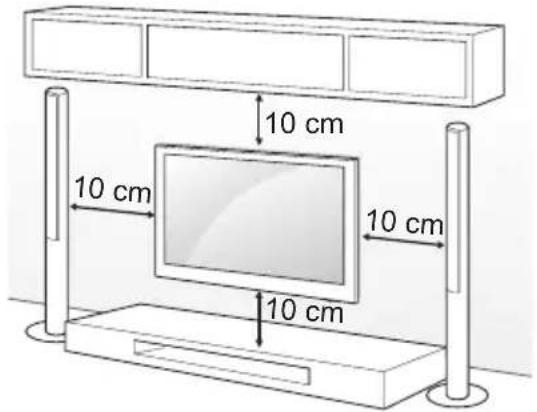 LG 22LY540H - Mounting on a wall - 1