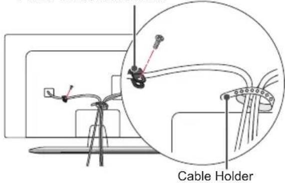 LG 22LX752V - Tidying cables - 5