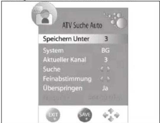 AEG 2202 CTV - MANUAL SEARCH FOR ANALOG RECEPTION - 1