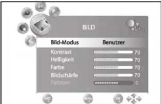 AEG 2202 CTV - BILDEINSTELLUNGEN ÄNDERN - 1