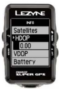 Lezyne Mini - HDOP, VDOP - 1