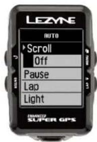 Lezyne Micro - Einstellung Blättern - 1