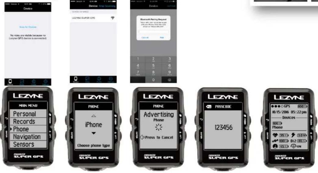 Lezyne Micro - Mit Smartphone koppeln - 1