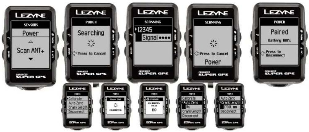 Lezyne Micro - Leistungsüberwachung einrichten - 1