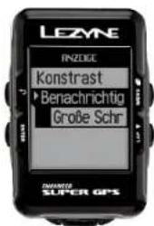 Lezyne Micro C - Anzeige Benachrichgung - 1