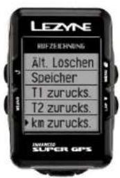 Lezyne Micro C - Km-Zähler zurücksetzen - 1