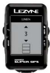 Lezyne Micro C - Seite einrichten - 3