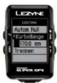 Lezyne Micro C - Leistungsüberwachung einrichten - 10