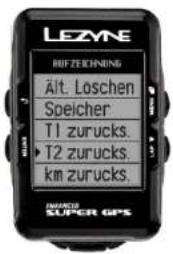 Lezyne Micro C - Tour 2 zurücksetzen - 1