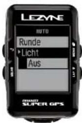 Lezyne Micro C - Einstellung Licht - 1