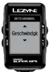 Lezyne Micro C - Anzeige Datenauswahl - 2