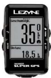 Lezyne Micro C - Seite einrichten - 4