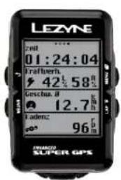 Lezyne Micro C - Seite einrichten - 6