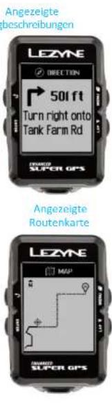 Lezyne Macro - Navigation einrichten - 3
