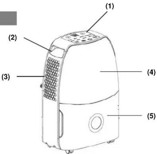 ARGO Dry Digit Evo 13 - DESCRIPTION OF PARTS - 1