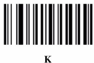 Posiflex HS-3512W - Alphanumeric Barcodes - 50