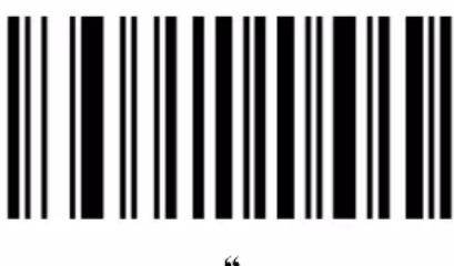 Posiflex HS-3512W - Alphanumeric Barcodes - 9