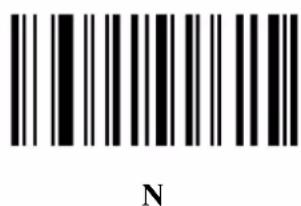 Posiflex HS-3512W - Alphanumeric Barcodes - 53