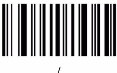 Posiflex HS-3512W - Alphanumeric Barcodes - 7