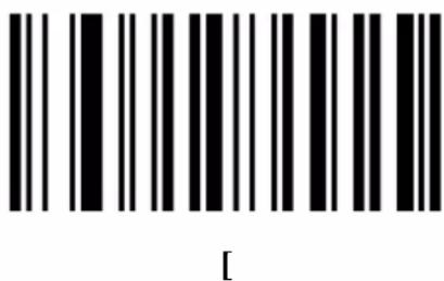Posiflex HS-3512W - Alphanumeric Barcodes - 21