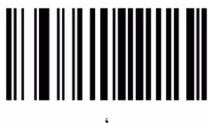 Posiflex HS-3512W - Alphanumeric Barcodes - 10