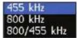 LOWRANCE Elite 4 DSI - Frequenz - 1