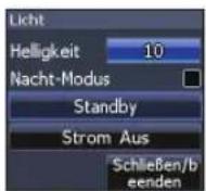 LOWRANCE Elite 4 DSI - Standby-modus - 1