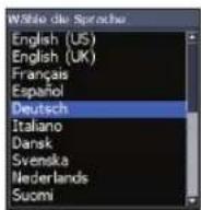 LOWRANCE Elite 4 DSI - Sprache - 1