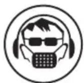 Cocraft HH 2000 - Product safety symbols - 2