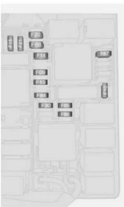 OPEL Combo-D (2012) - Sicherungskasten im Motorraum - 2