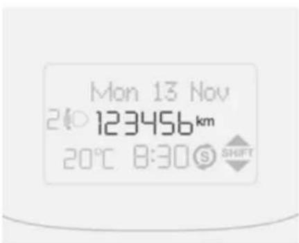 OPEL Combo-D (2012) - Driver Information Center - 2