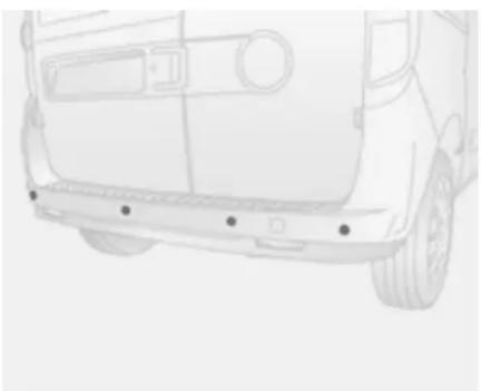 OPEL Combo-D (2012) - Erfassungssysteme Einparkhilfe - 1