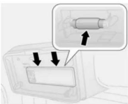 OPEL Combo-D (2012) - Herausnehmbare hintere Innenleuchte - 1