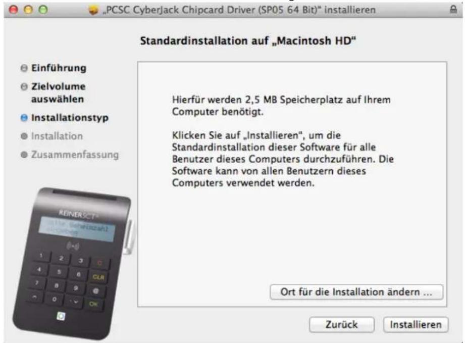 Reiner SCT CyberJack Wave - Mac OS X - 3