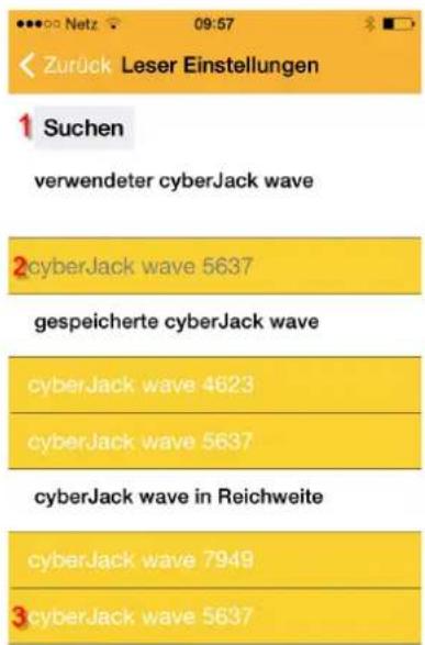 Reiner SCT CyberJack Wave - Installation unter iOS - 3