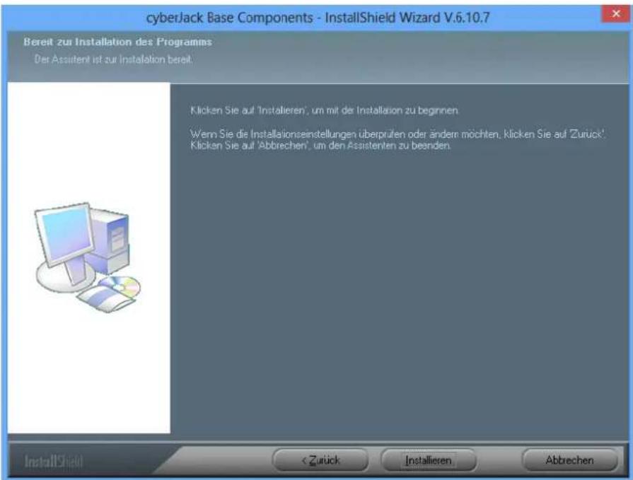 Reiner SCT CyberJack Wave - Installation der Softwarekomponente - 9