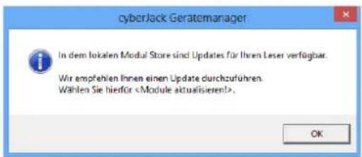 Reiner SCT CyberJack Wave - Modulverwaltung - 2