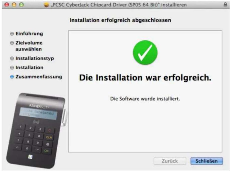 Reiner SCT CyberJack Wave - Mac OS X - 5