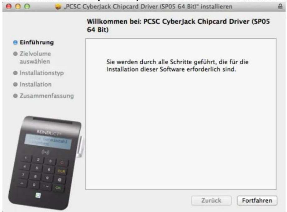 Reiner SCT CyberJack Wave - Mac OS X - 1