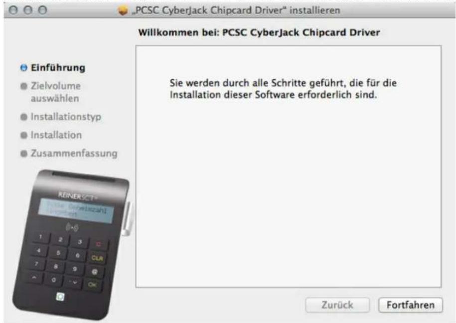 Reiner SCT CyberJack RFID Comfort - Mac OS X - 2