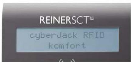 Reiner SCT CyberJack RFID Comfort - Reihenfolge der Displayanzeigen ohne geladener Applikation - 3